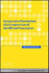 Comparative Foundations of a European Law of Set-Off and Prescription