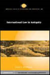 International Law in Antiquity