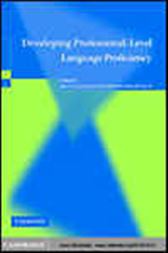 Developing Professional-Level Language Proficiency