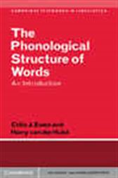 The Phonological Structure of Words