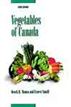 Vegetables of Canada