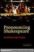 Pronouncing Shakespeare