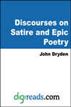 Discourses on Satire and Epic Poetry