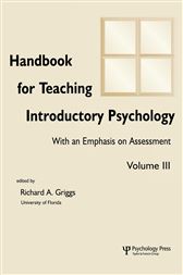 Handbook for Teaching Introductory Psychology