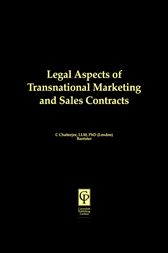 Legal Aspects of Transnational Marketing & Sales Contracts