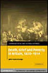 Death, Grief and Poverty in Britain, 1870-1914