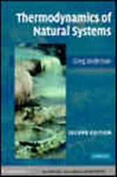 Thermodynamics of Natural Systems