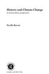 History And Climate Change