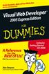 Visual Web Developer 2005 Express Edition For Dummies