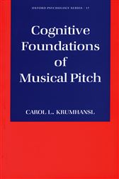Cognitive Foundations of Musical Pitch