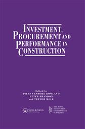 Investment Procurement and Performance in Construction