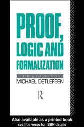 Proof Logic and Formalization