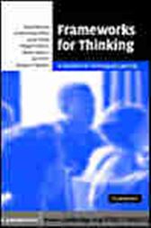 Frameworks for Thinking