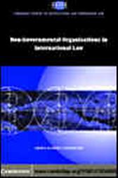 Non-Governmental Organisations in International Law