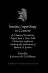 Semitic papyrology in context