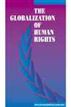 The Globalization of Human Rights