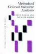 Methods of Critical Discourse Analysis