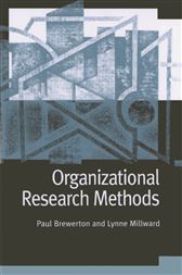 Organizational Research Methods