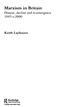 Marxism in Britain Dissent, decline and re-emergence 1945–c.2000