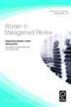 Supporting women's career advancement