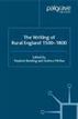 The Writing of Rural England, 1500-1800