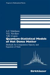Quantum-Statistical Models of Hot Dense Matter