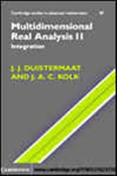 Multidimensional Real Analysis II