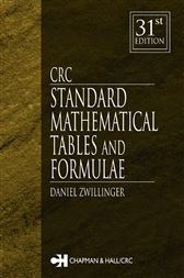 CRC Standard Mathematical Tables and Formulae pdf CRC Standard Mathematical Tables and Formulae cover