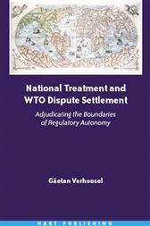 National Treatment and WTO Dispute Settlement