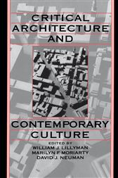 Critical Architecture and Contemporary Culture