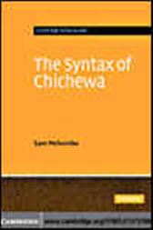 The Syntax of Chichewa
