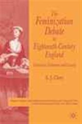 The Feminization Debate in Eighteenth Century England cover