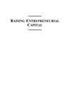 Raising Entrepreneurial Capital