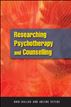 Researching Psychotherapy and Counselling