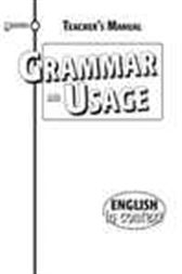 Grammar and Usage TM