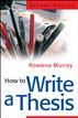 How to Write a Thesis