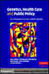 Genetics Health Care and Public Policy cover