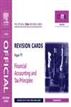 Financial Accounting and Tax Principles