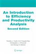 An Introduction to Efficiency and Productivity Analysis