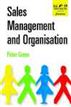 Sales Management and Organisation