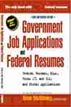 Government Job Applications & Federal Resumes