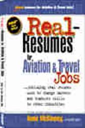 Real-Resumes for Aviation & Travel Jobs