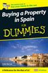 Buying a Property in Spain For Dummies
