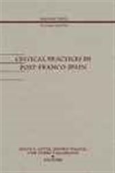 Critical Practices in Post-Franco Spain