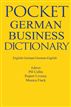 Pocket Business German Dictionary