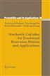 Stochastic Calculus for Fractional Brownian Motion and Applications
