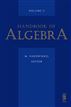Handbook of Algebra