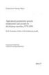 Agricultural Productivity Growth, Employment and Poverty in Developing Countries, 1970-2000