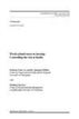 Work-related Stress in Nursing