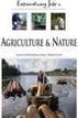Extraordinary Jobs in Agriculture and Nature